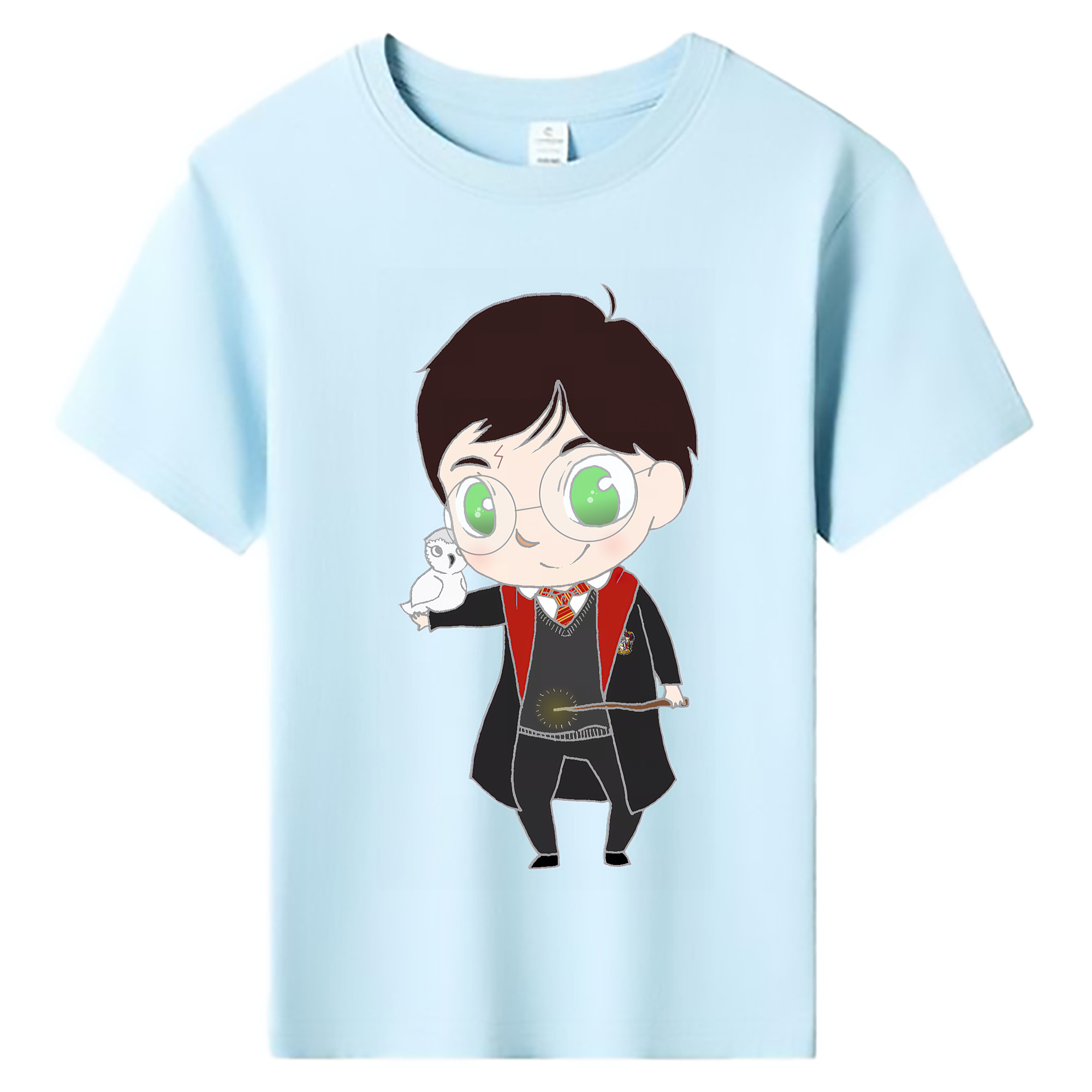 （画像用） Harry Potter ハリー・ポッターシリーズ 綿100％キッズTシャツ（フロントプリント）